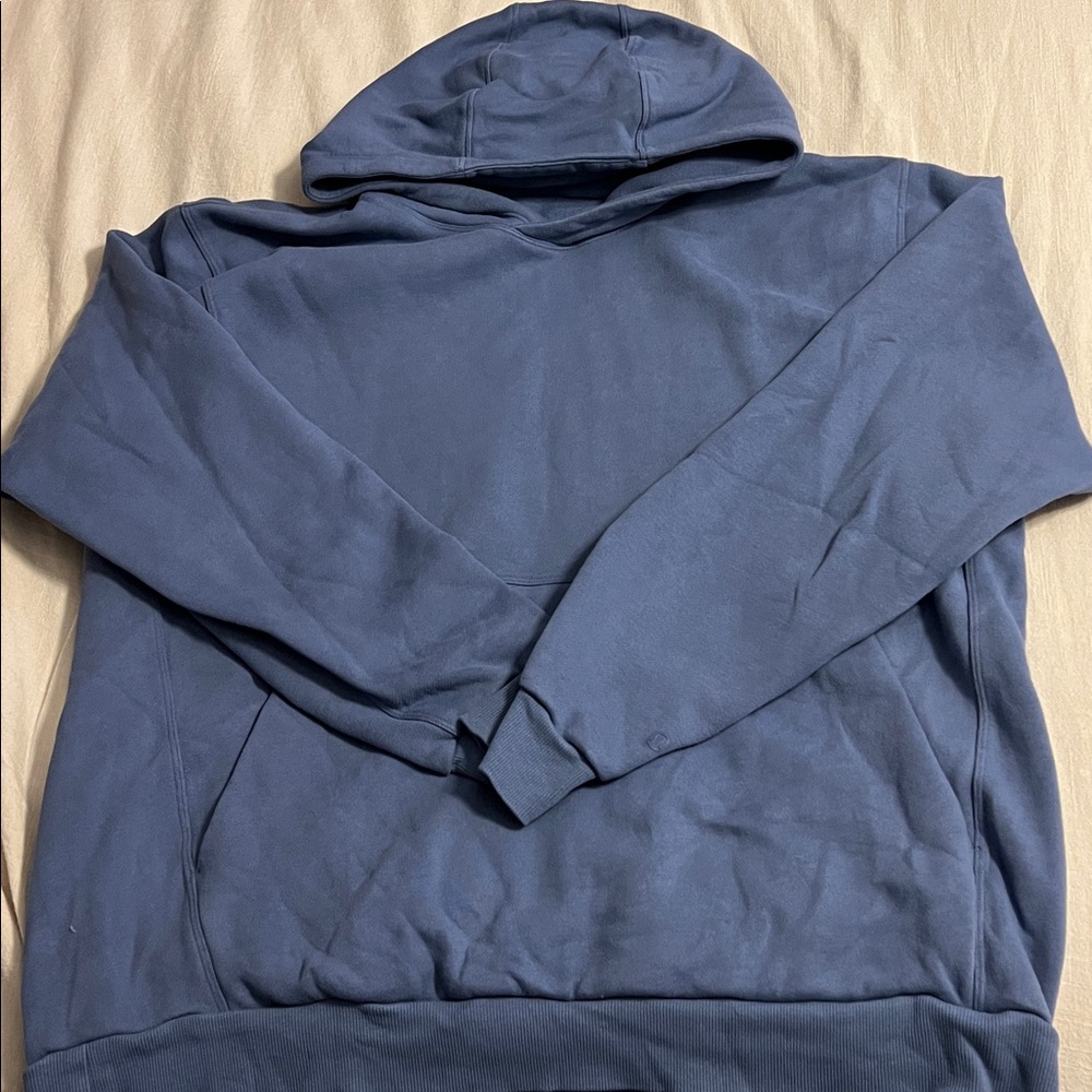 Lululemon Men’s Steady State Hoodie, Oasis Blue, Size Large